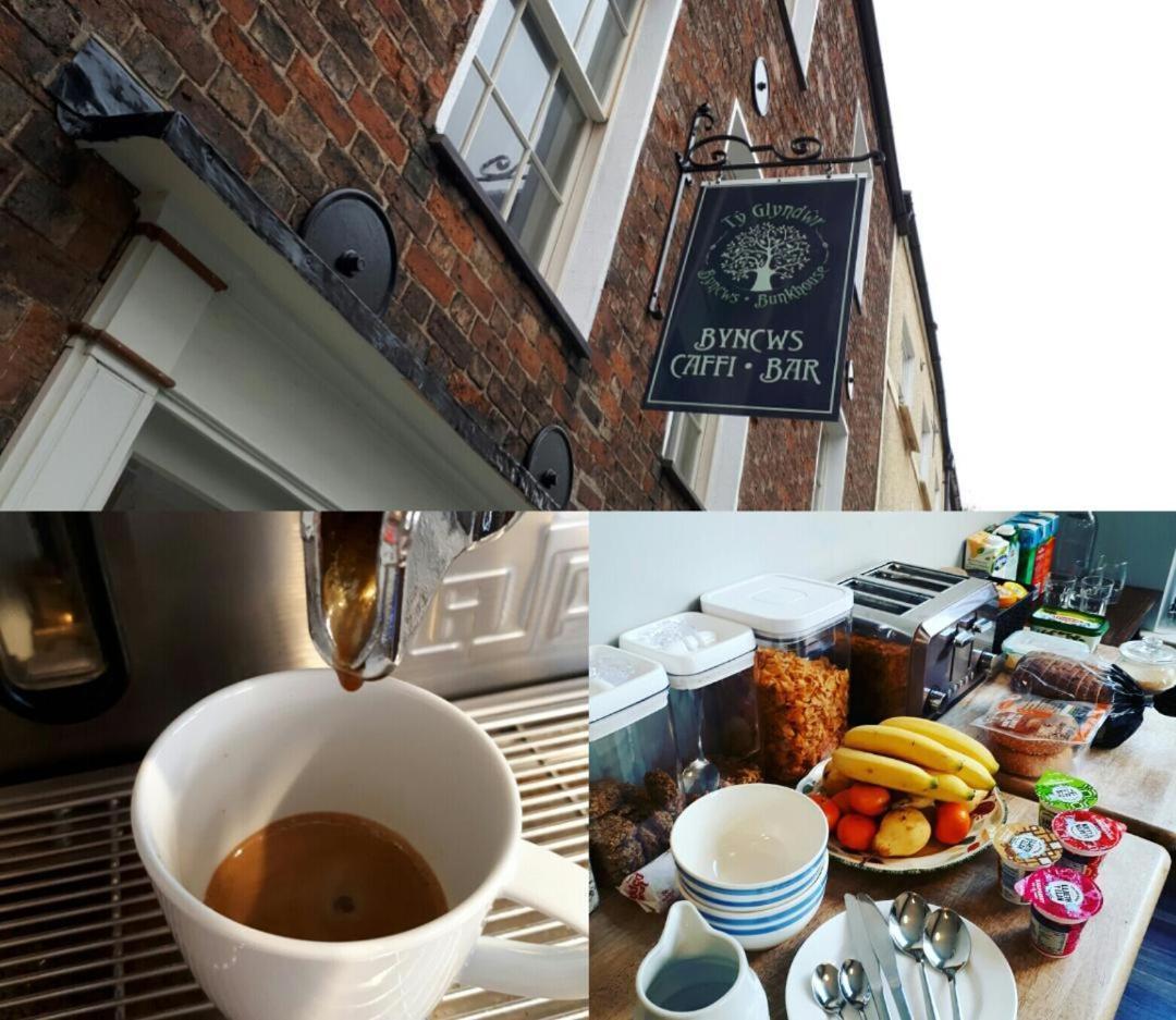 Ty Glyndwr Bunkhouse, Bar And Cafe Hostel Caernarfon Bagian luar foto